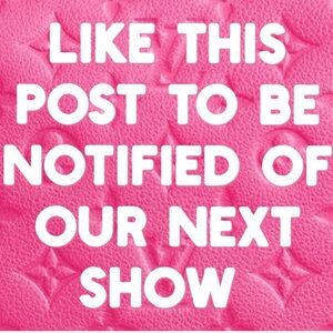 Like here to be notified, click heart ♥️